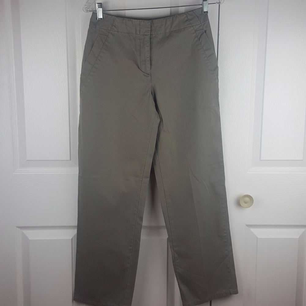 A/X Armani Exchange Khaki Cotton Pants Size 0